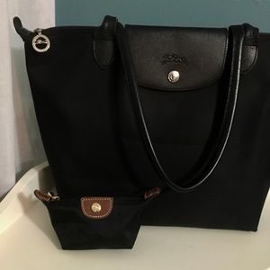 Longchamp Le Pliage Small Bag and Coin Purse